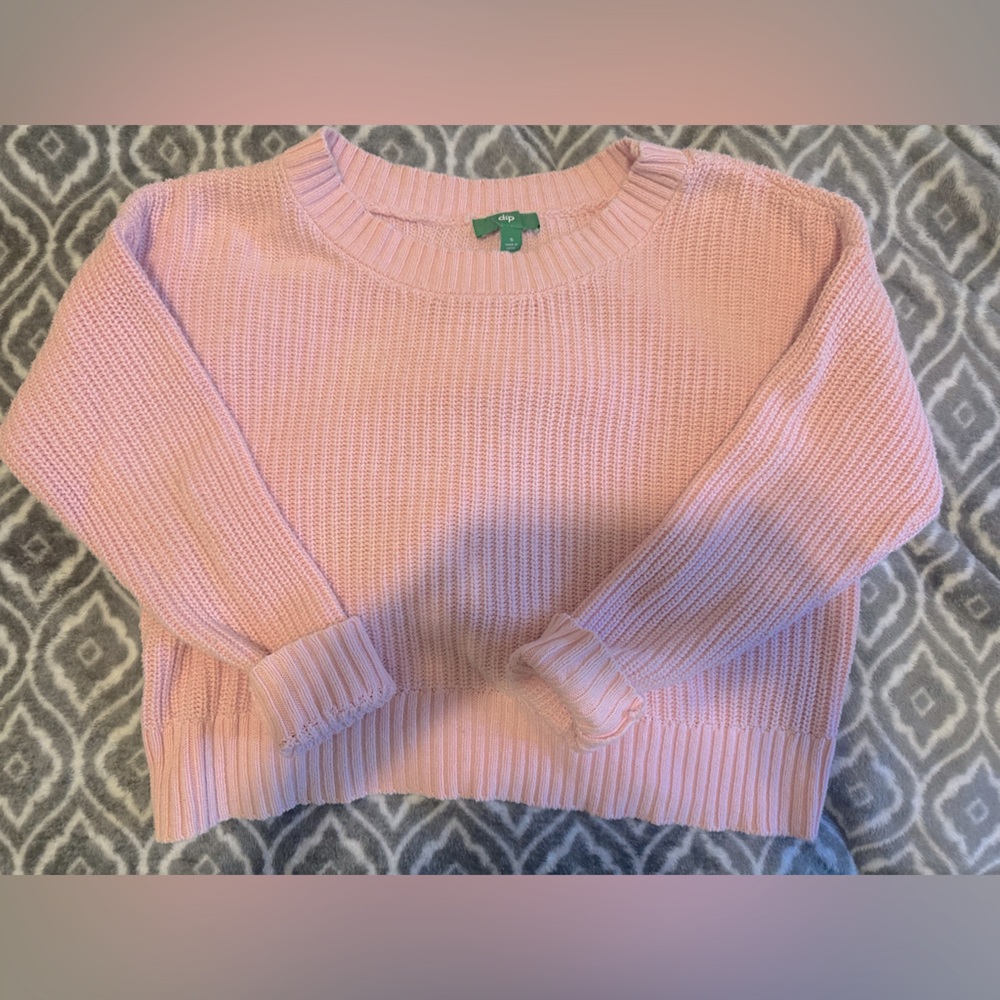 Pink Sweater
